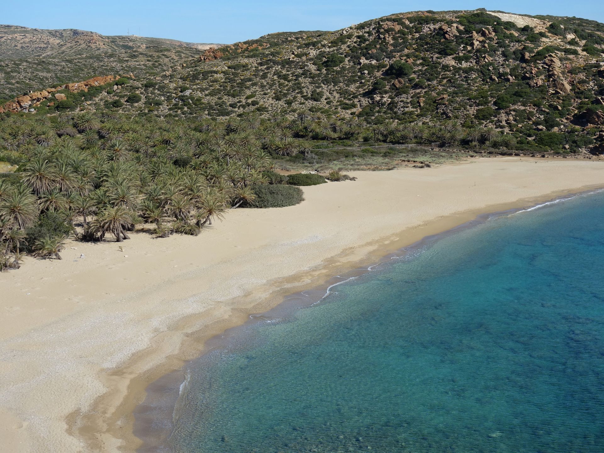 Vai beach (palm forrest)